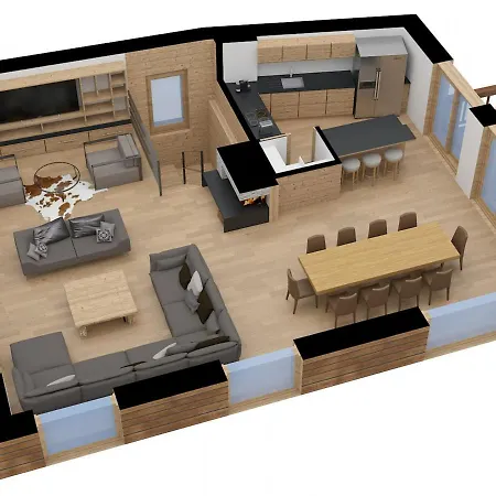 Moderne A Meribel Avec Jacuzzi, Sauna, Pres Des Pistes Et Commerces - Fr-1-566-30 샬레 Les Allues